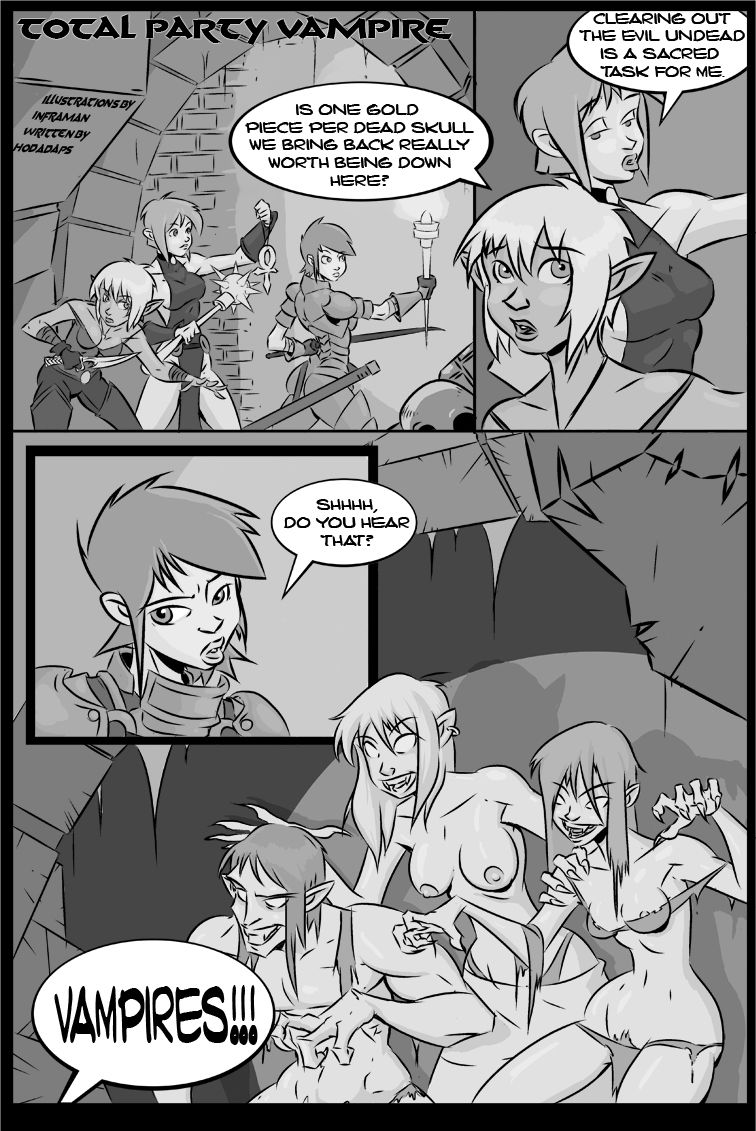 Total Party Vampire page 1 full