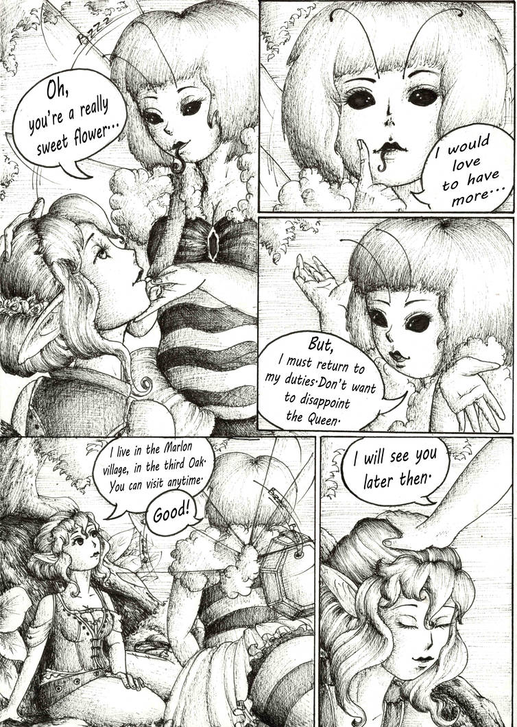 JustSketchingViolets - Honey page 6 full