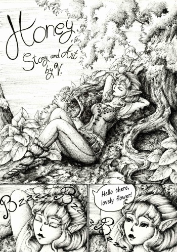 JustSketchingViolets - Honey cover