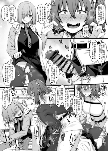 Chaldea Ochinpo Atatamebu Mash x Futanari Gudako Hen cover