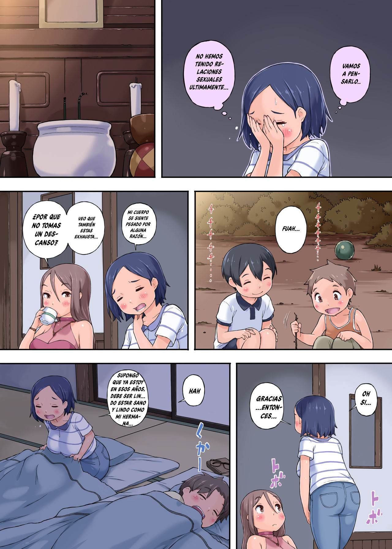 Obasan Netori ~ Oikko Chinpo ga Deka Sugiru Kudan ni Tsuite Aunt Cucking page 7 full