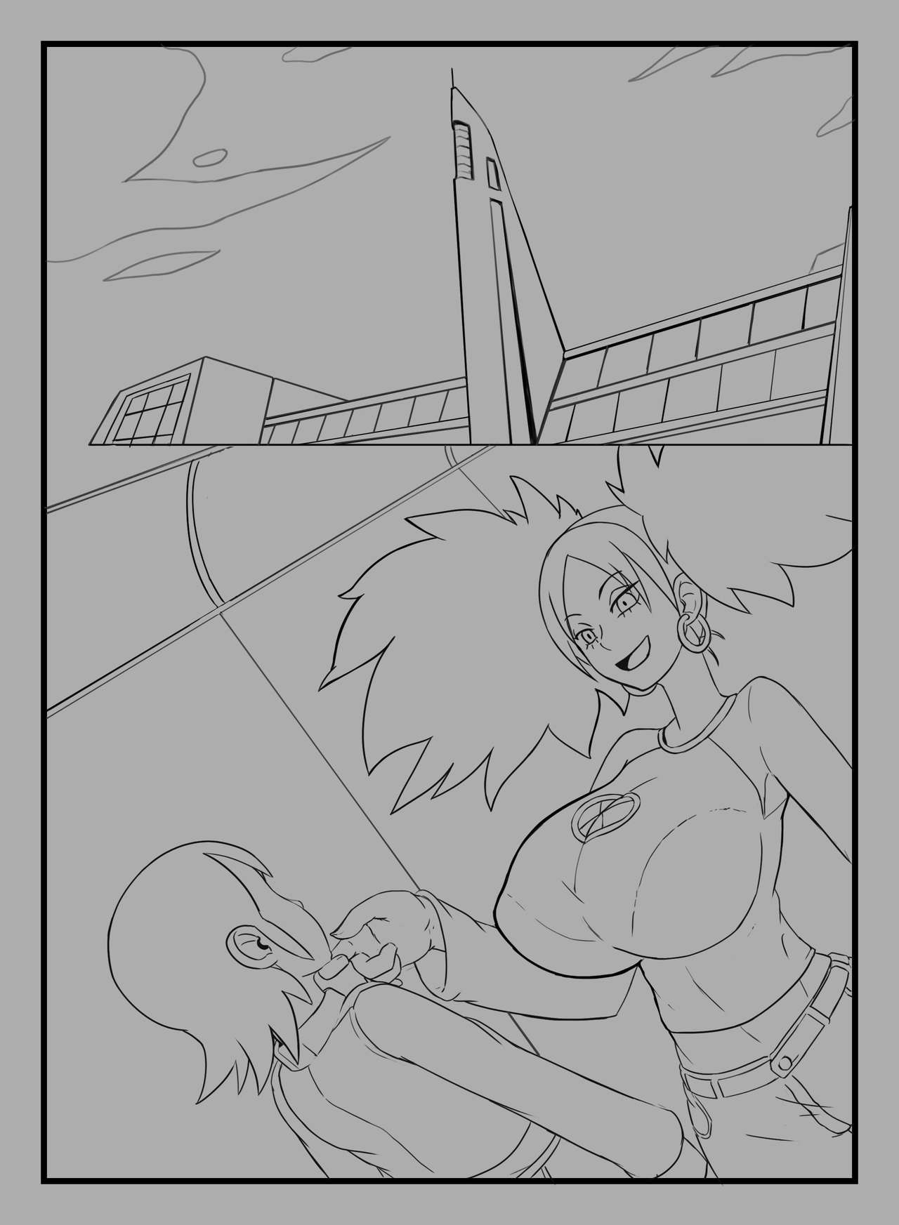 Megaman Battle Network-Mayl VS Ms.Madd page 1 full