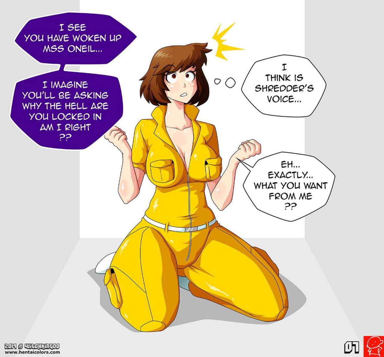 April O'neil - Save The Turtles page 8 full