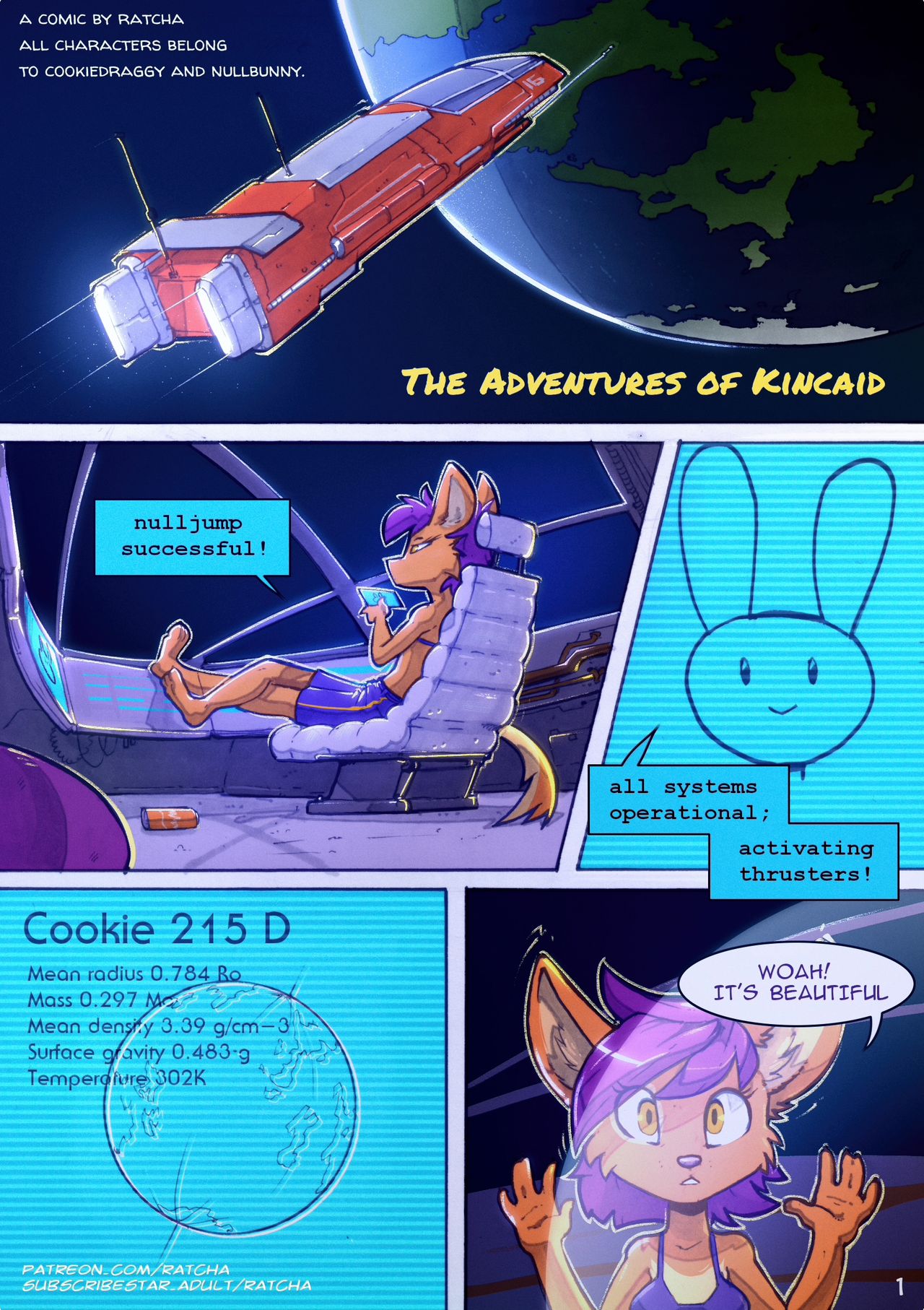 The Adventures of Kincaid page 1 full