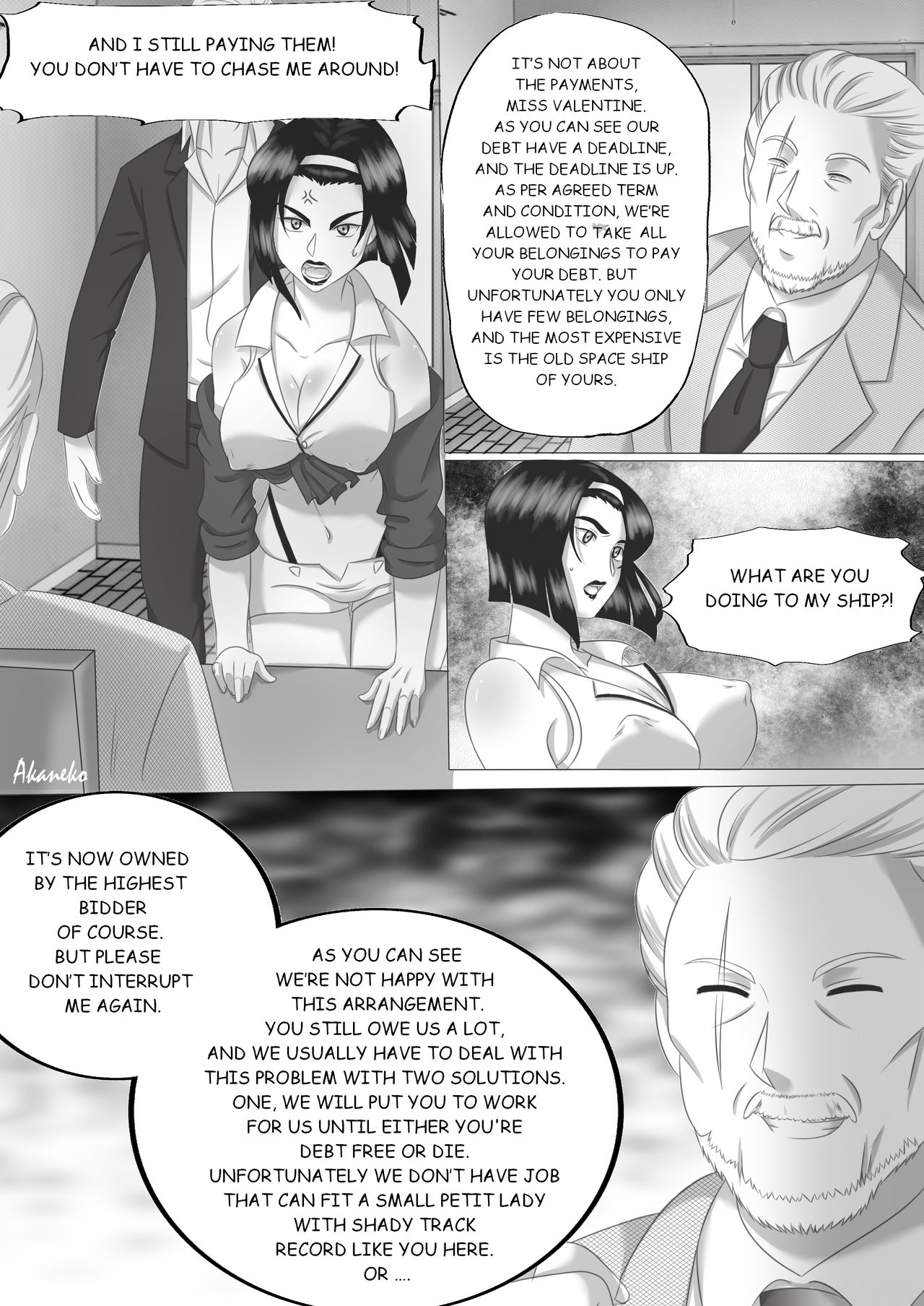 Faye Valentine's Debt page 2 full