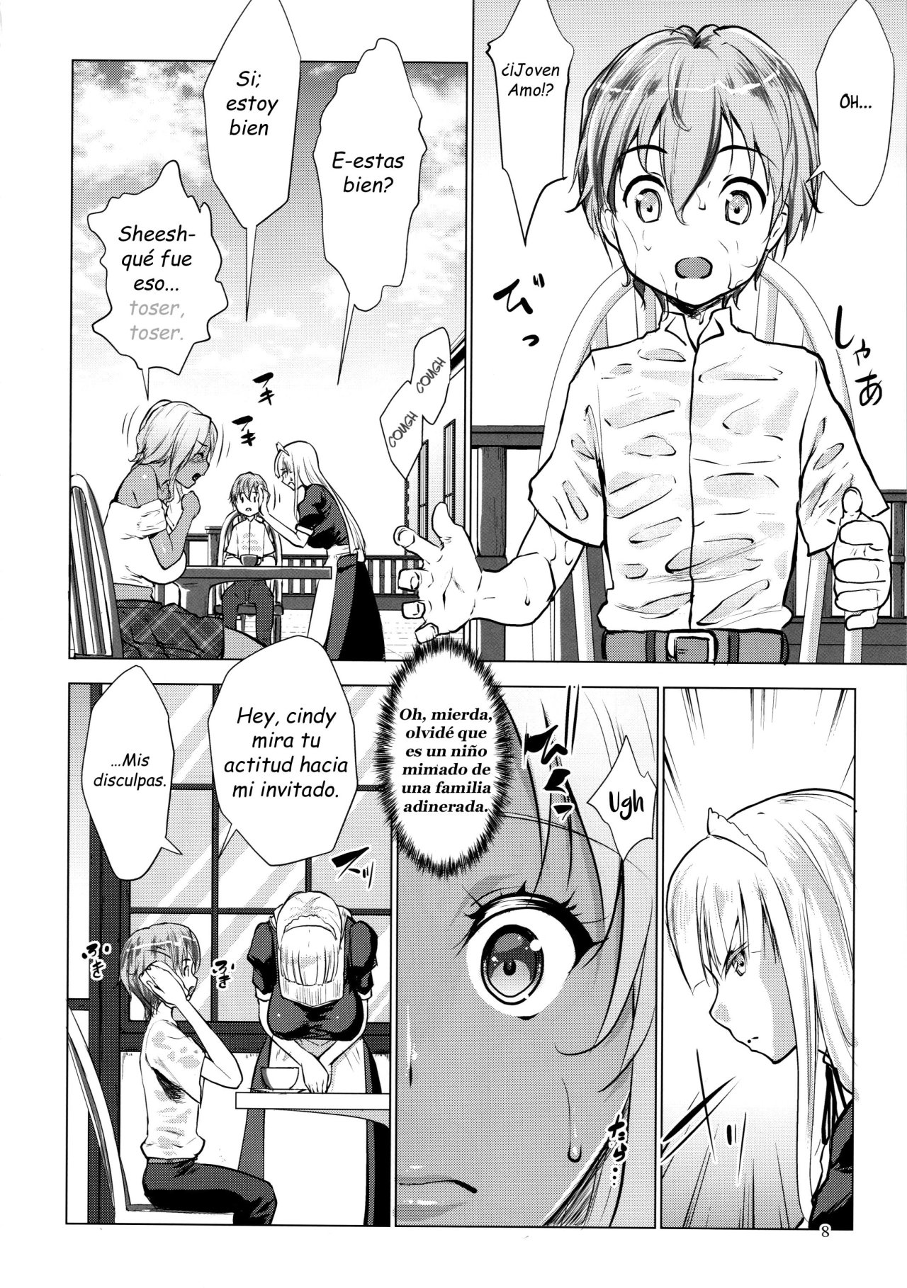 Bocchama wa Kasshoku Gal to Seiso Maid o Haramasetai page 10 full