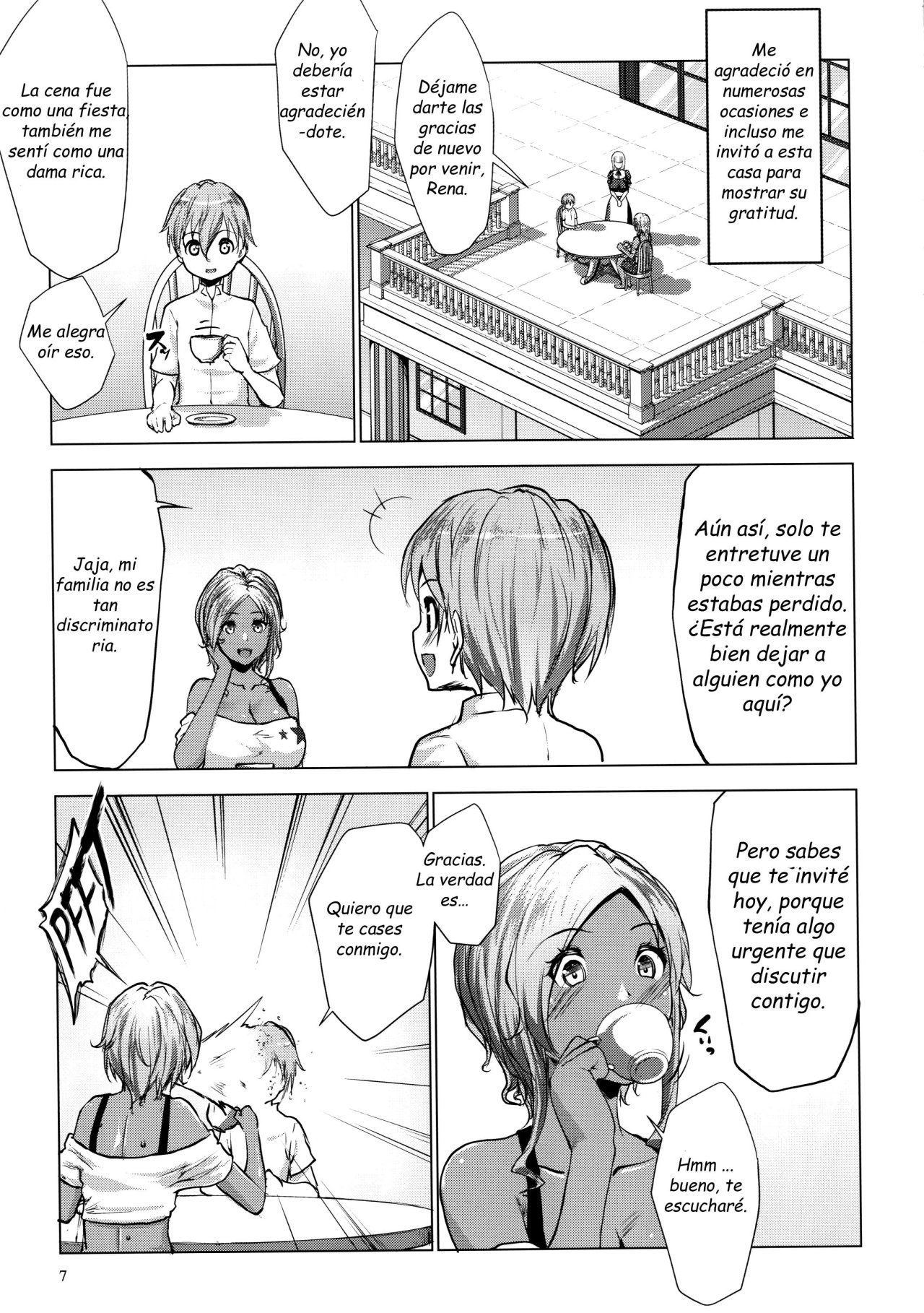 Bocchama wa Kasshoku Gal to Seiso Maid o Haramasetai page 9 full
