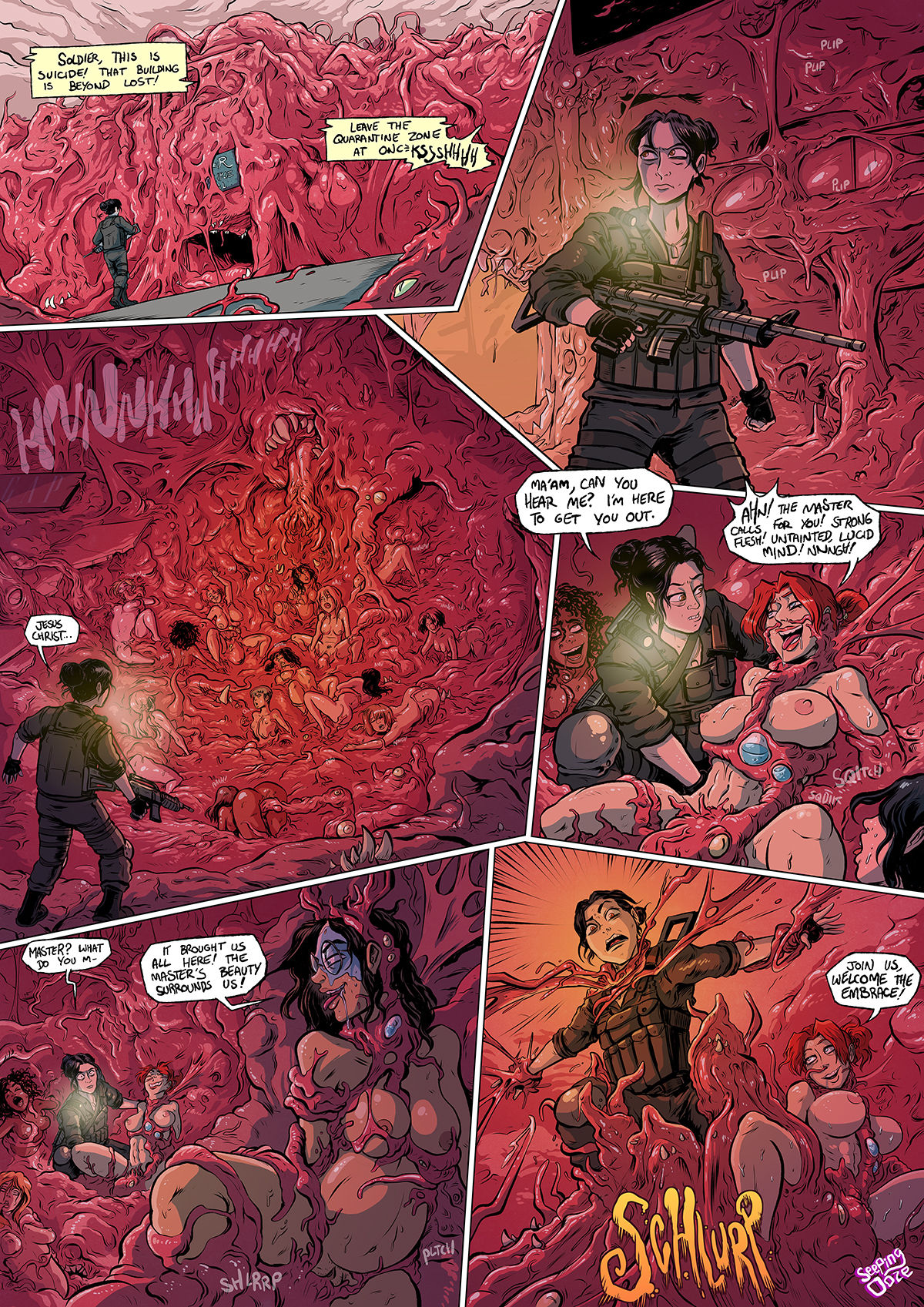 Meat Monsters page 8 full