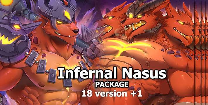 Infernal Nasus Set  exclusive for gumroad page 1 full