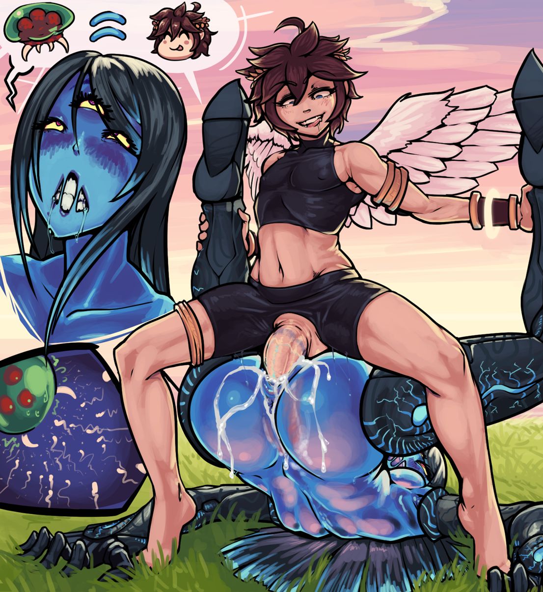 Pit and Samus vs Dark Pit and Dark Samus page 5 full