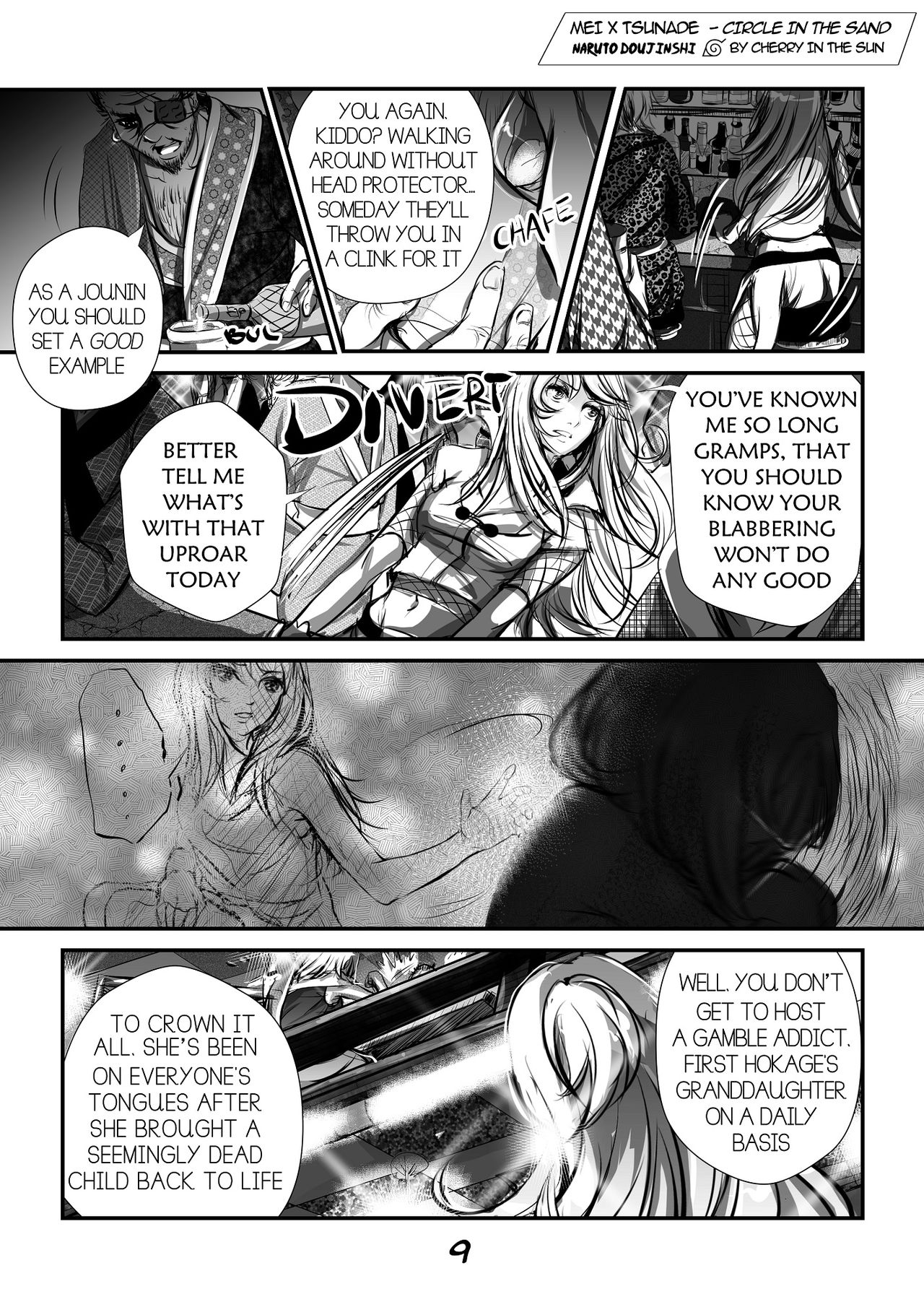 Mei x Tsunade - Circle in the Sand page 10 full