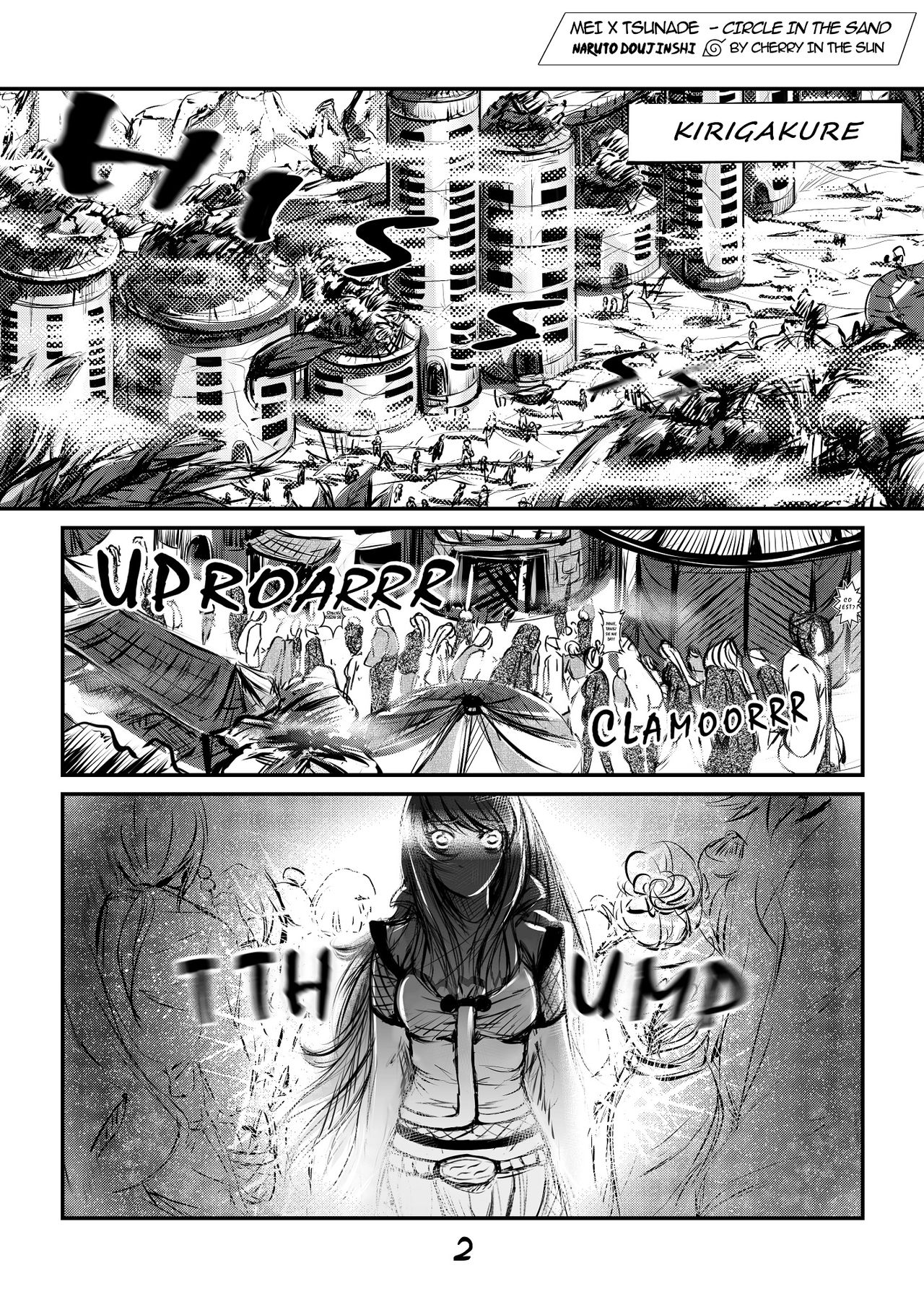 Mei x Tsunade - Circle in the Sand page 3 full
