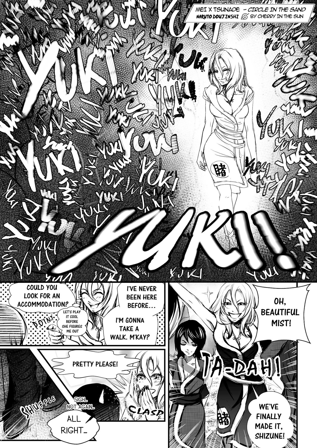 Mei x Tsunade - Circle in the Sand page 4 full