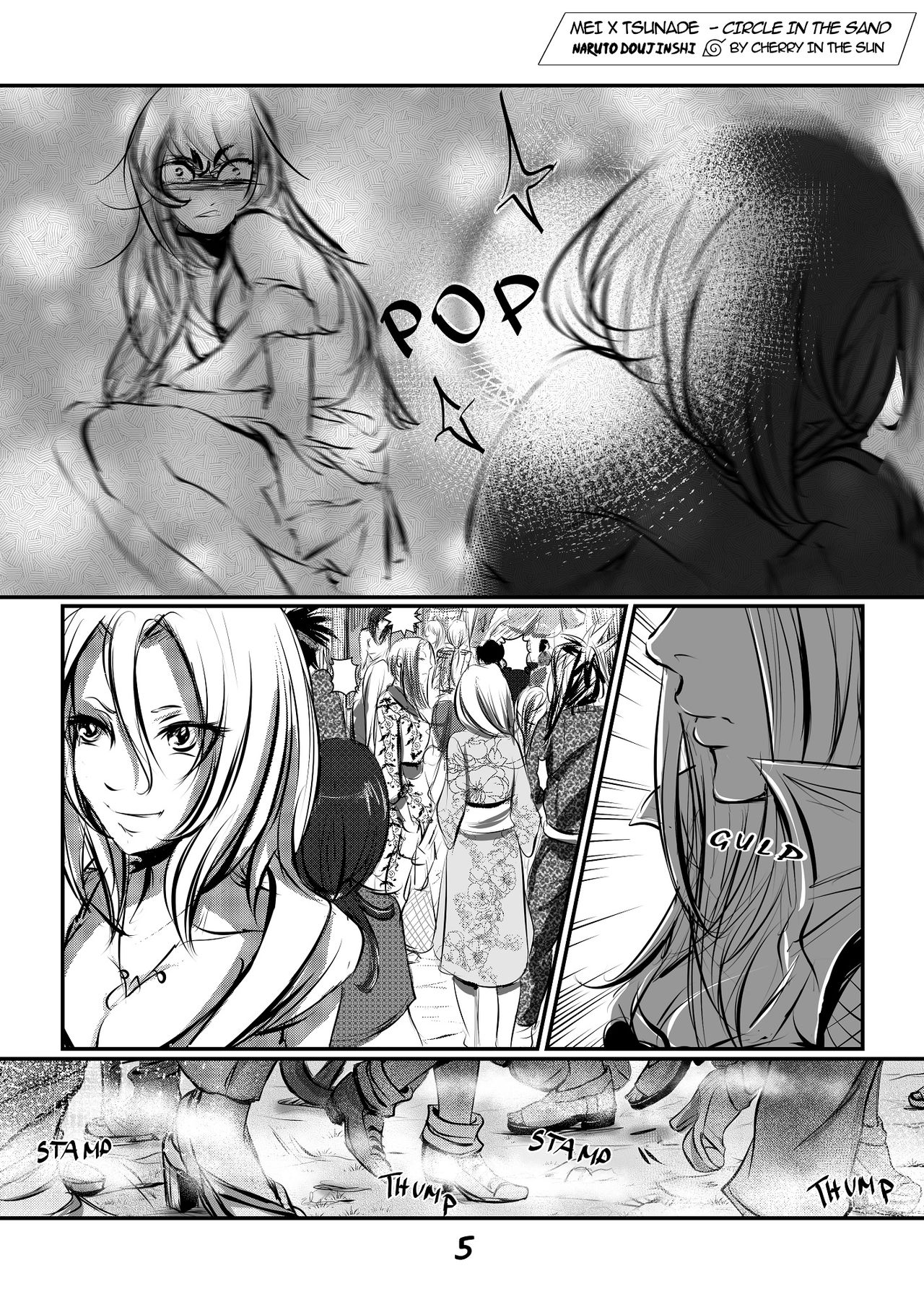 Mei x Tsunade - Circle in the Sand page 6 full
