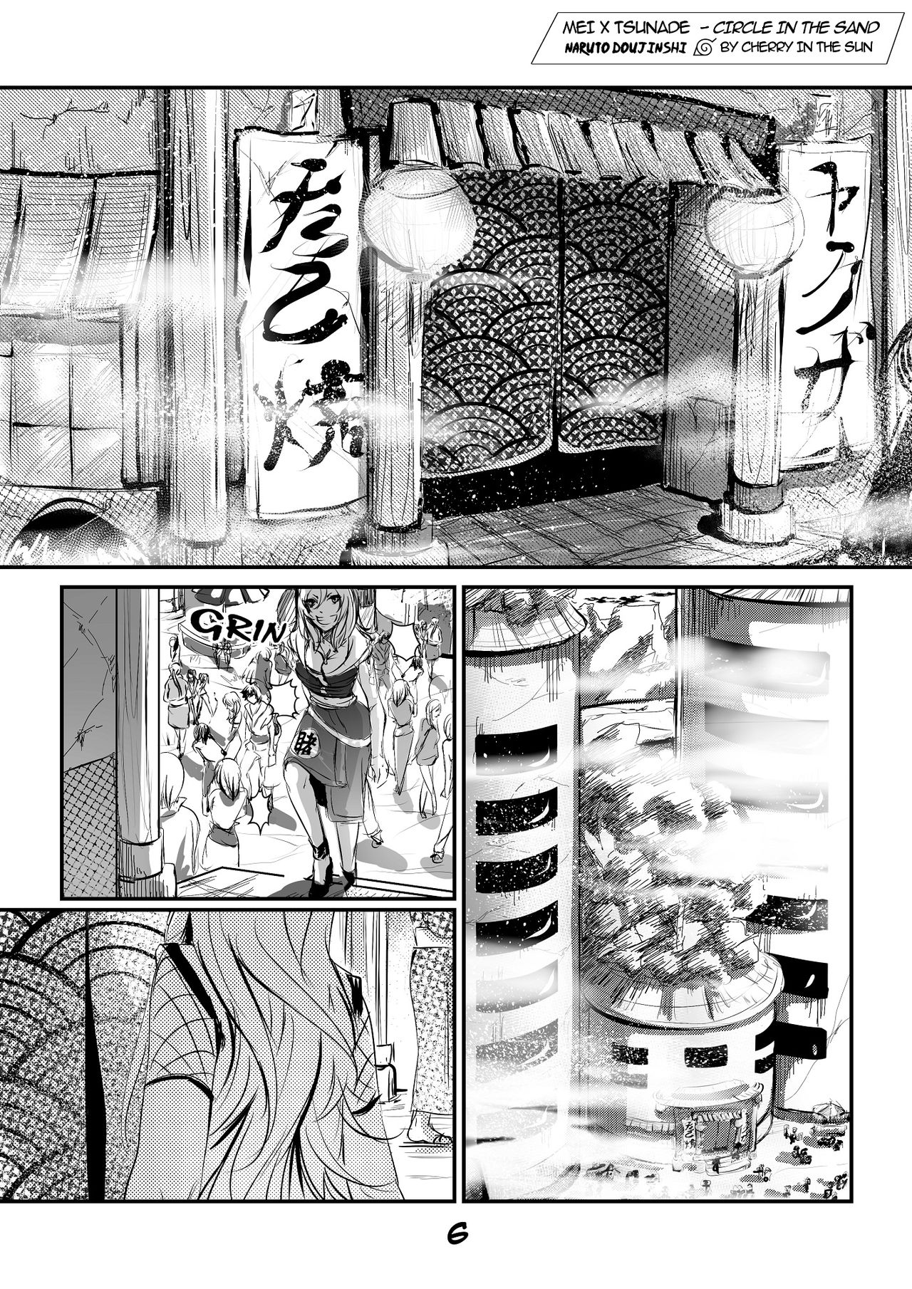 Mei x Tsunade - Circle in the Sand page 7 full