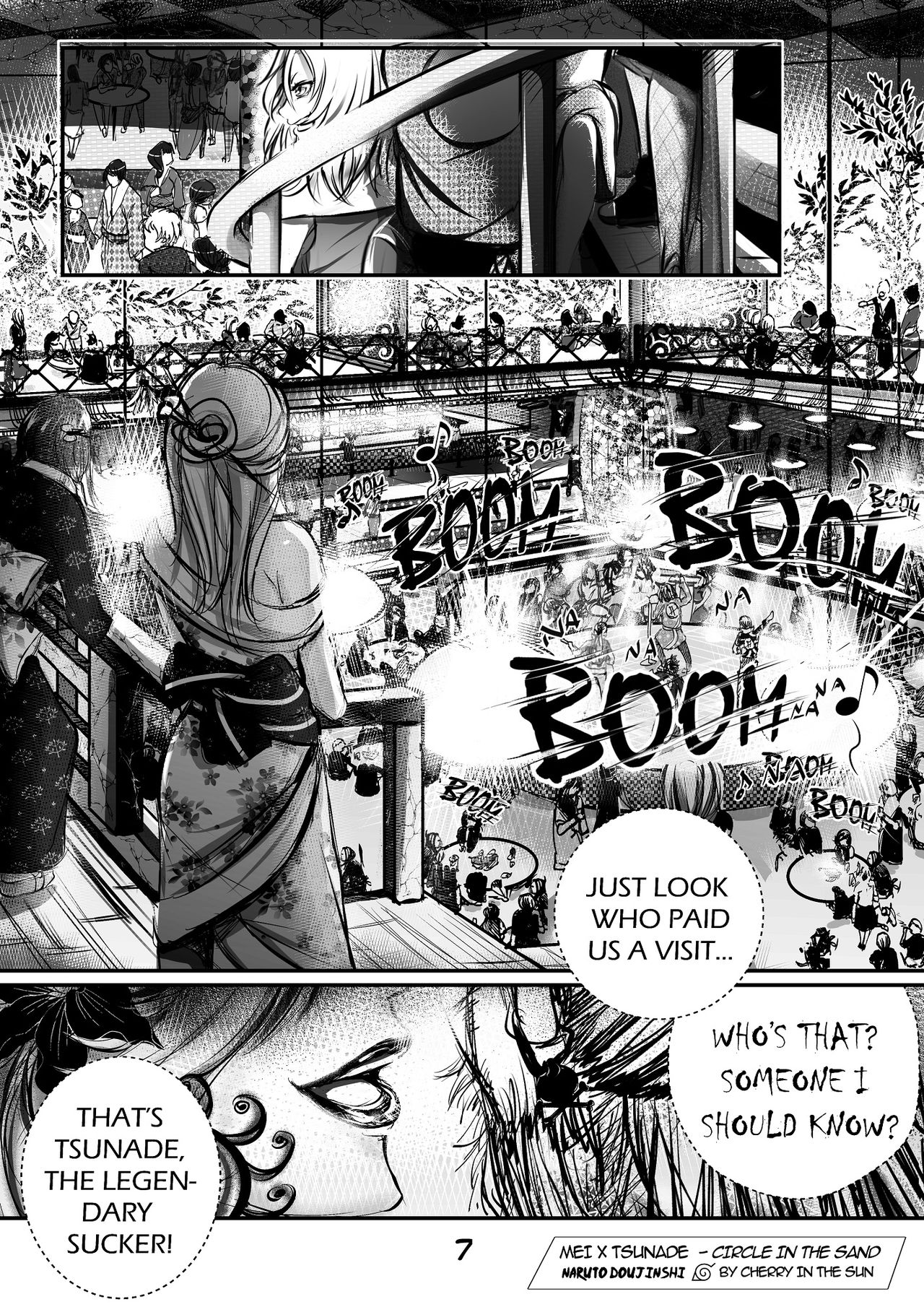 Mei x Tsunade - Circle in the Sand page 8 full