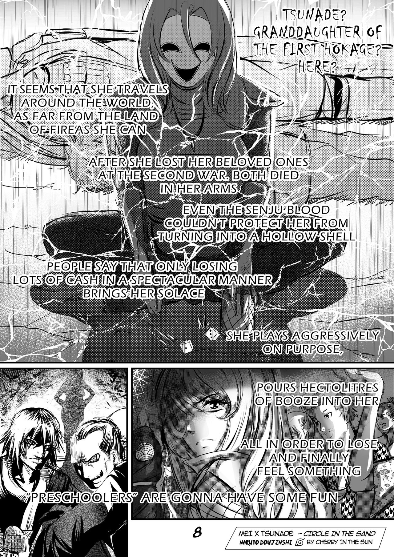 Mei x Tsunade - Circle in the Sand page 9 full