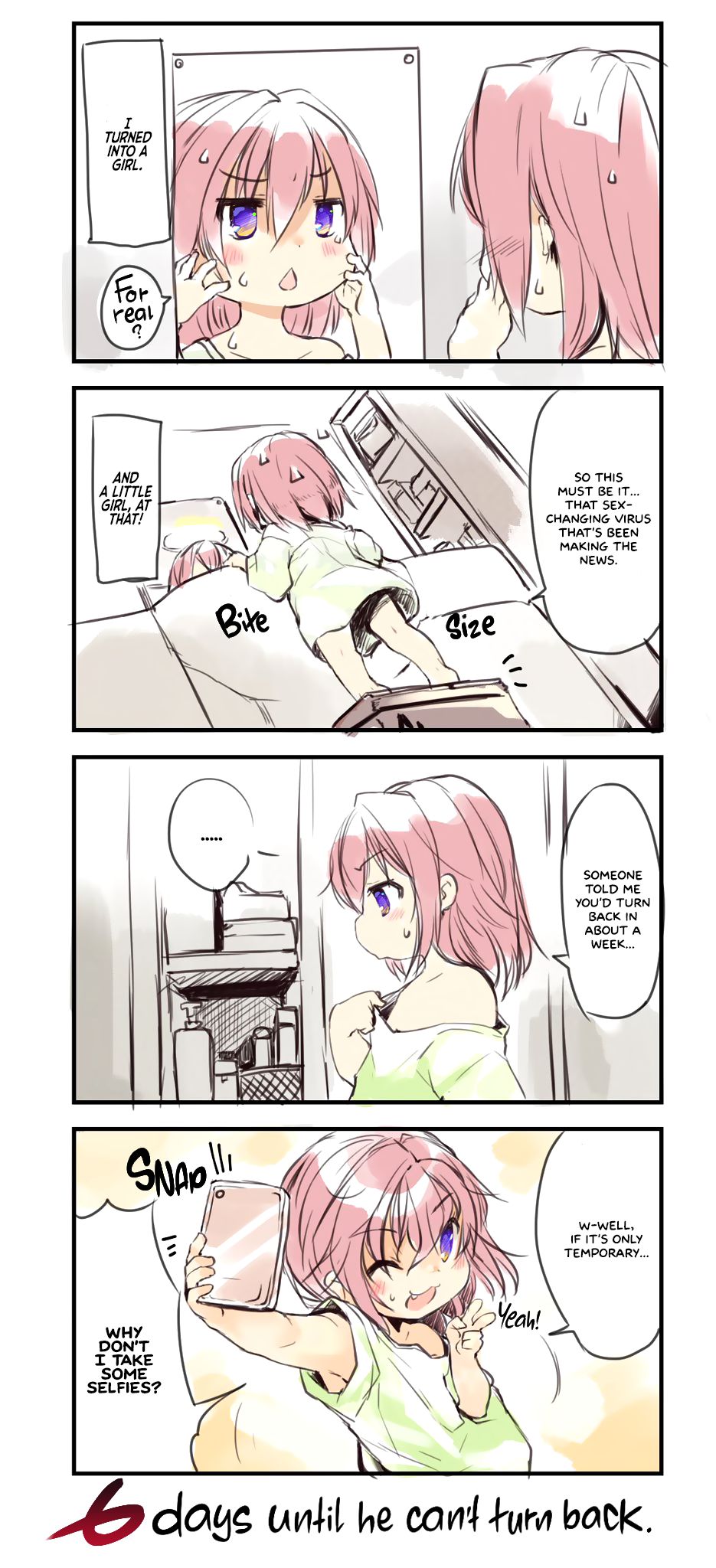 The TS girl will check that he can't turn back after seven days page 1 full
