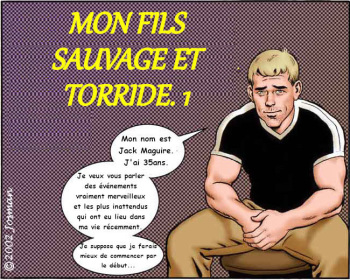 My Wild &amp; Raunchy Son. French Mon fils sauvage et torride cover