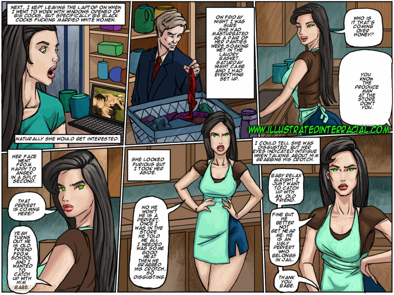 Illustratedinterracial  The Produce Man page 6 full