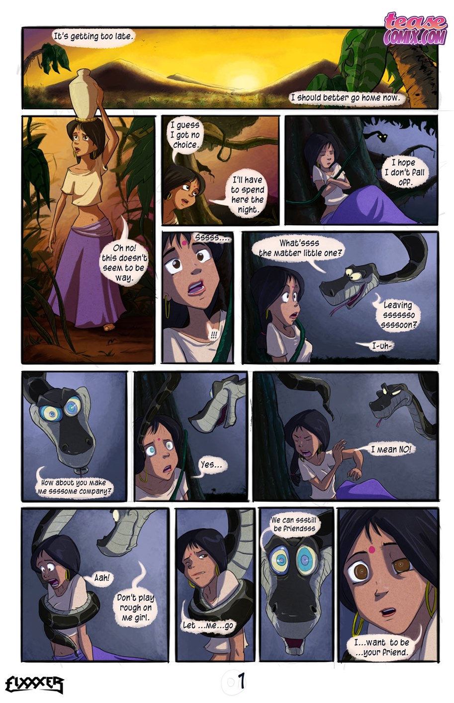Shanti And Kaa    - english page 2 full
