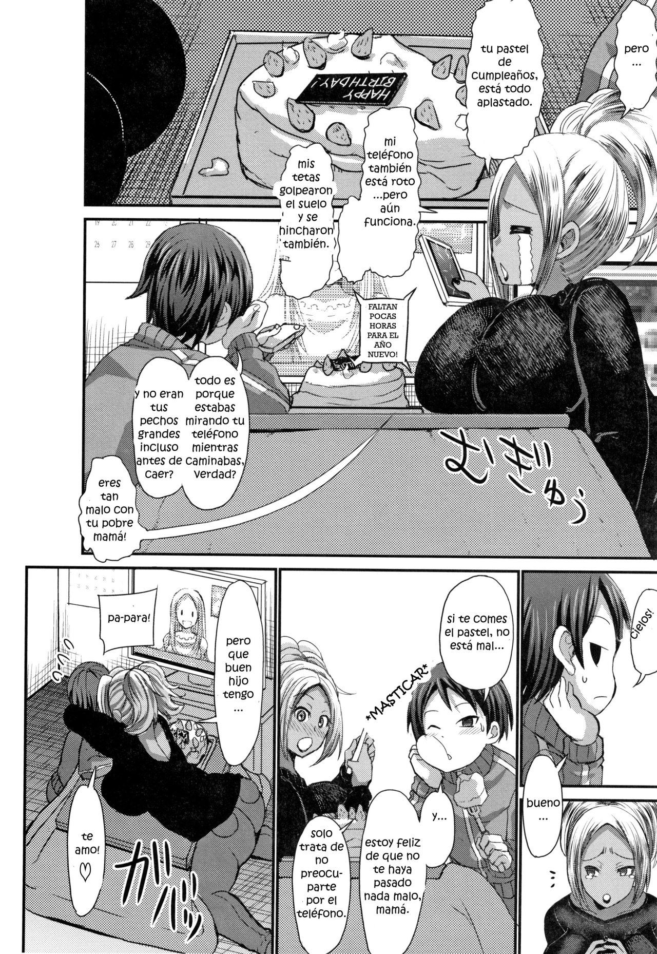 Kyonyuu Gal Mama wa Yasashii Musuko Ni Totsugitai! | A Big Titted Gyaru Mom Wants to Marry her Kind Son page 2 full