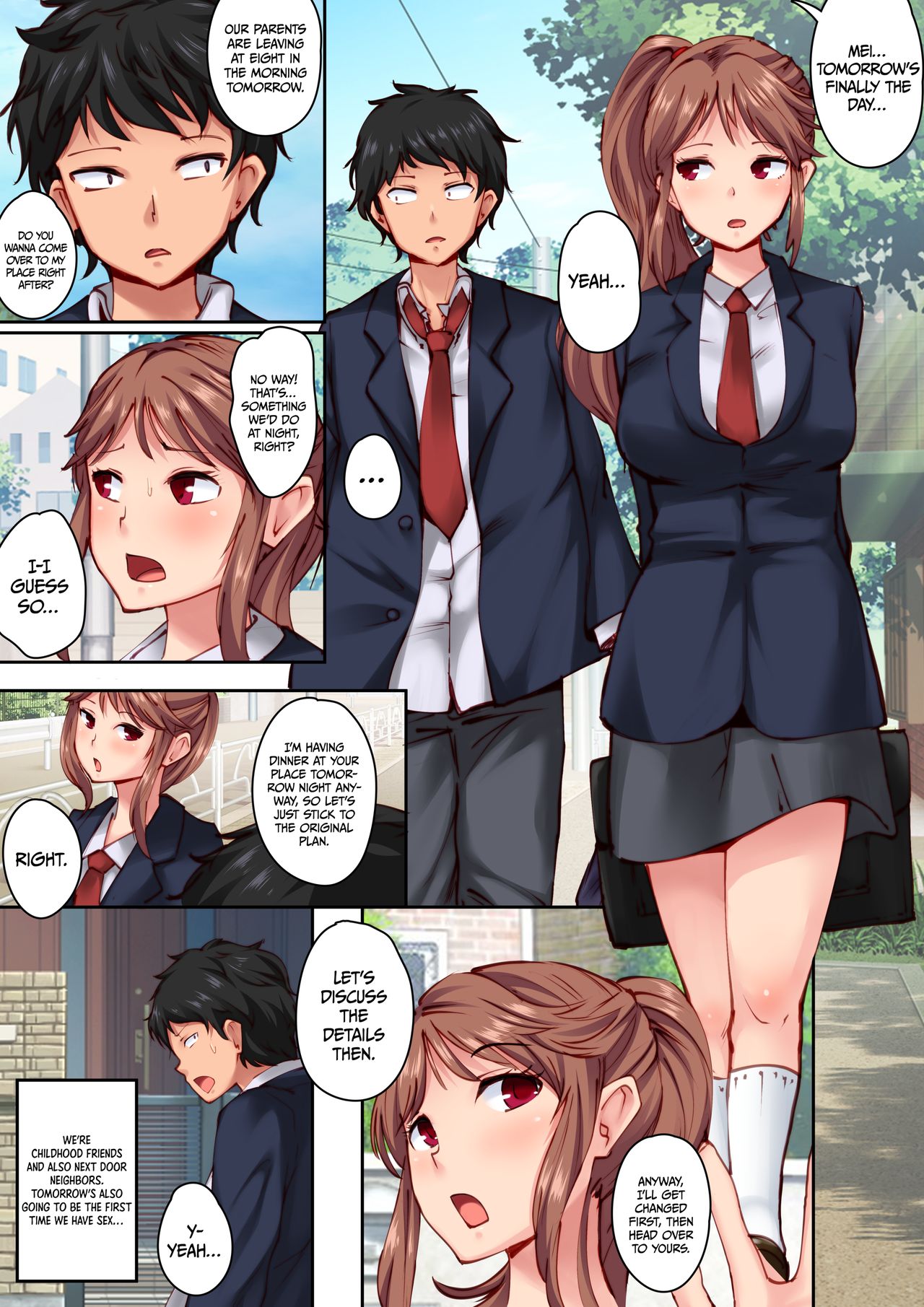 Osananajimi ga Konnani Kimochi ii Nante |  Home Alone Romp with my Childhood Friend page 2 full
