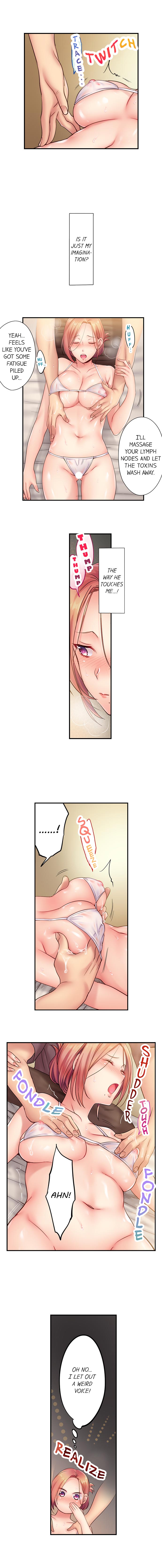 I Can't Resist His Massage! Cheating in Front of My Husband's Eyes page 9 full