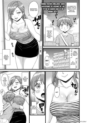 Oppai na Natsuyasumi Bangaihen ~Naeko-san wa Boku no Ecchi na Mama~ cover