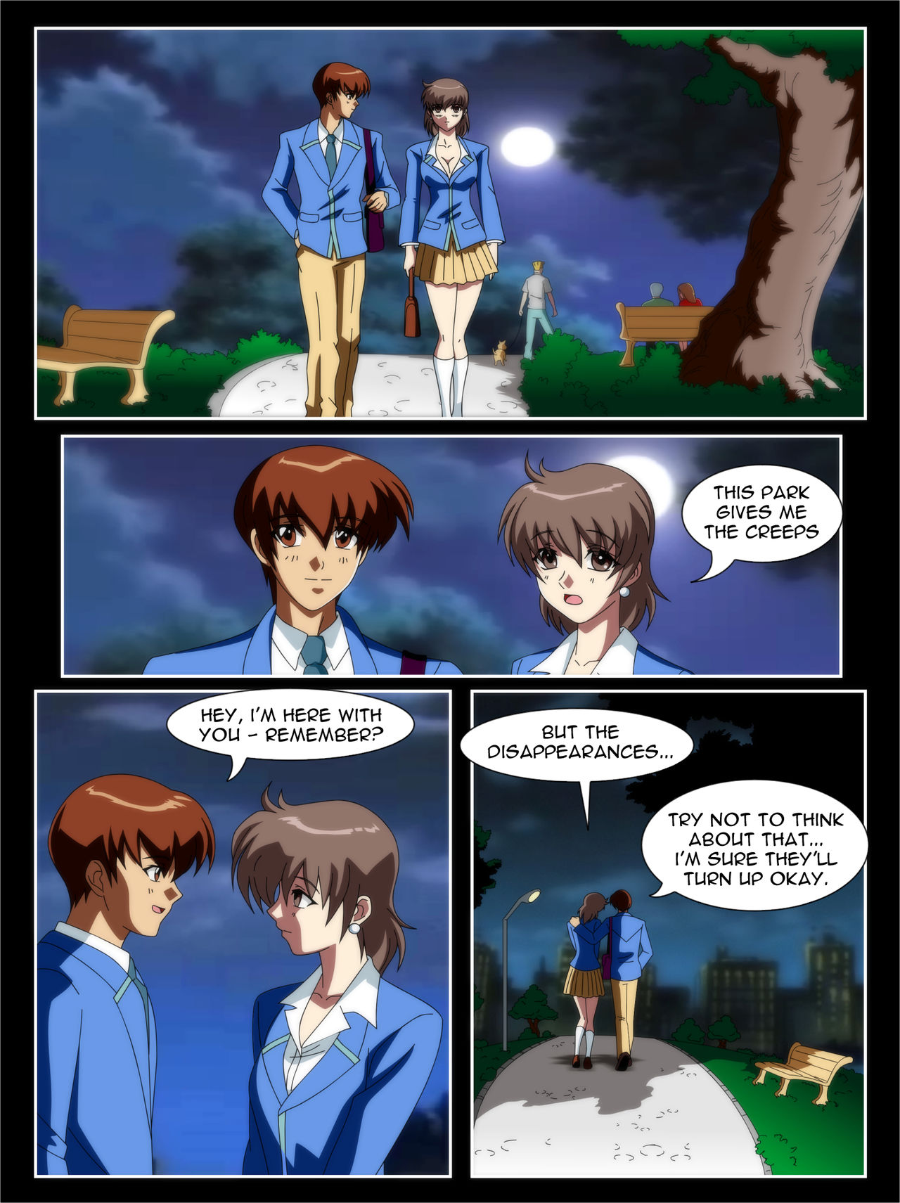 Anzu's Vampire Gang page 1 full