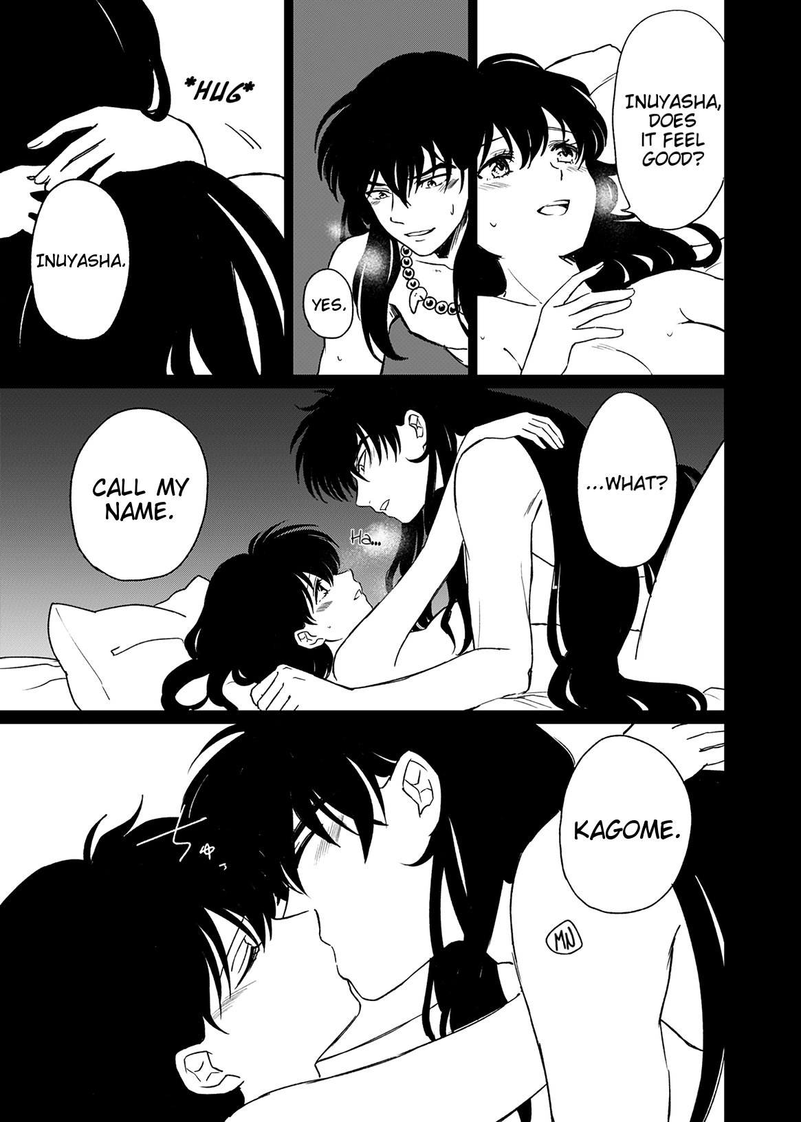 Tabi-chuu no InuKago ga Kattou Shinagara Ecchi Suru Hanashi | A story about Inuyasha and Kagome's journey and their struggles during sex page 5 full