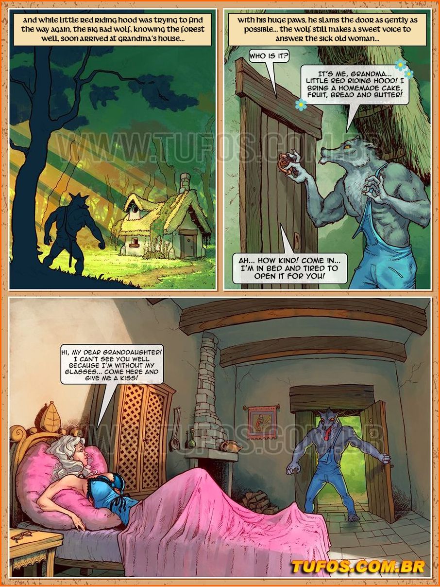Tales Grandma Doesn't Tell  - 2 - Little Red Riding Hood - english page 5 full