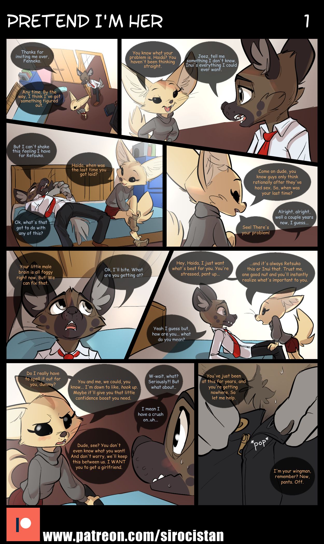 Pretend I'm Her page 1 full