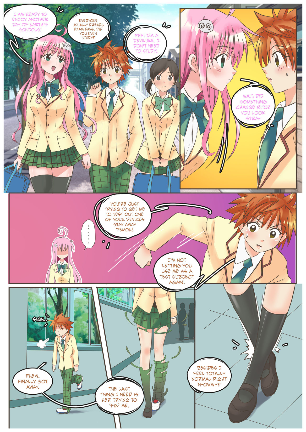 To Love Ru: Double Trouble page 9 full