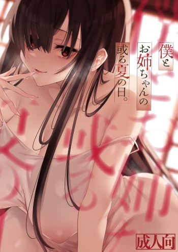 Boku to Onee-chan no Aru Natsu no Hi. cover