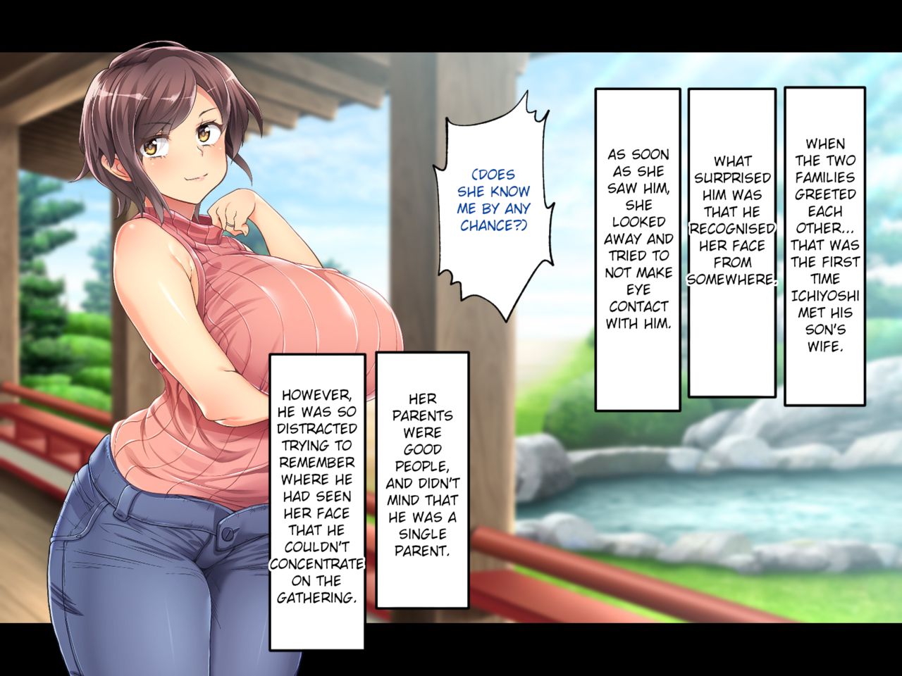 Kyonyuu de Muchimuchi na Musuko no Yome o Netotte yatta | I fucked my son's plump wife with huge breasts page 7 full