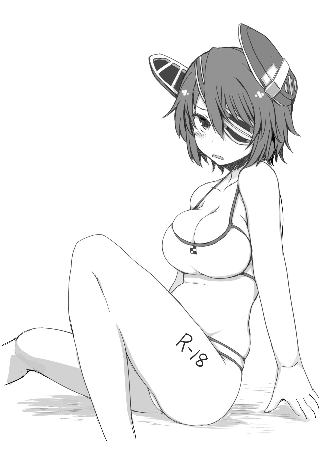 天龍ちゃん改ニ記念。水着天龍＆浴衣浜風えち本 page 2 full