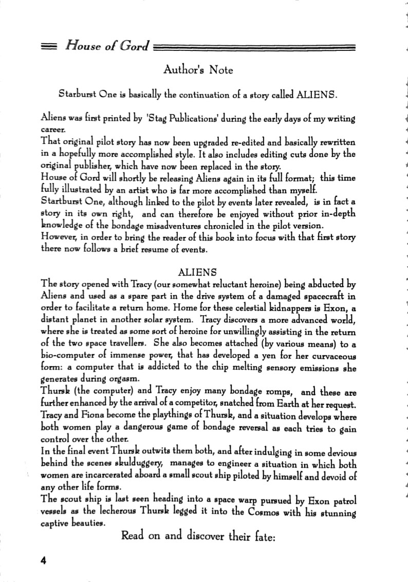 House of Gord BD-016 - Starburst One page 5 full