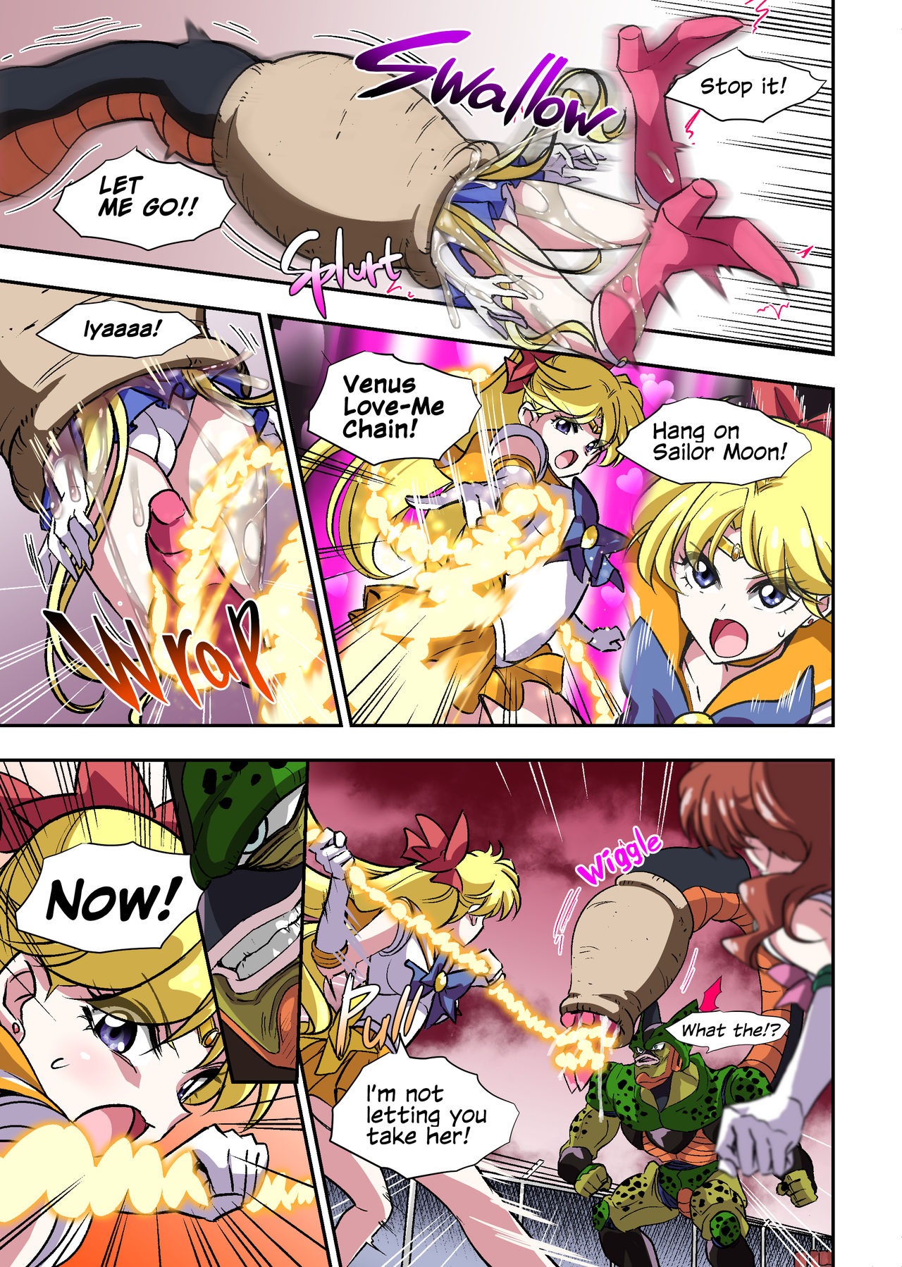 Cell no Esa Ext. Sangetsuhen | Cell's Perfect Meal: Sailor Moon V page 6 full