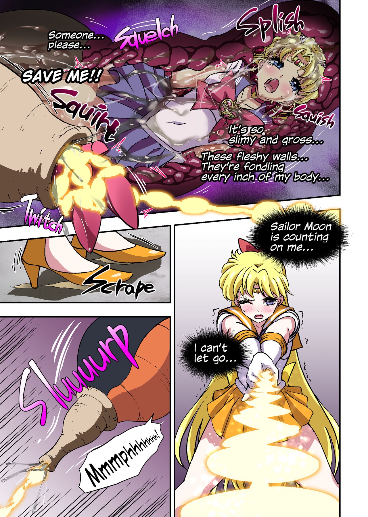 Cell no Esa Ext. Sangetsuhen | Cell's Perfect Meal: Sailor Moon V page 8 full