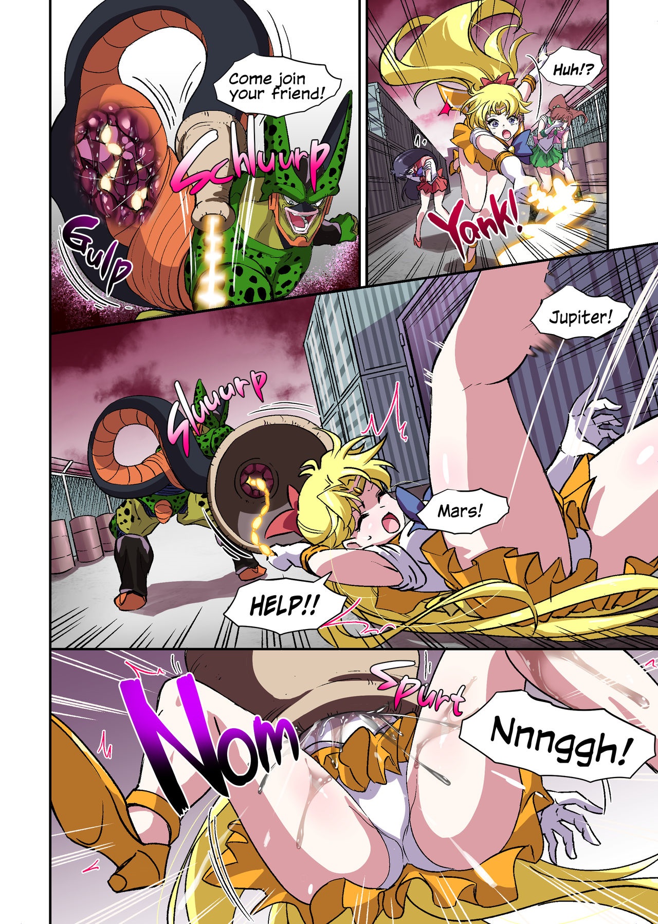 Cell no Esa Ext. Sangetsuhen | Cell's Perfect Meal: Sailor Moon V page 9 full