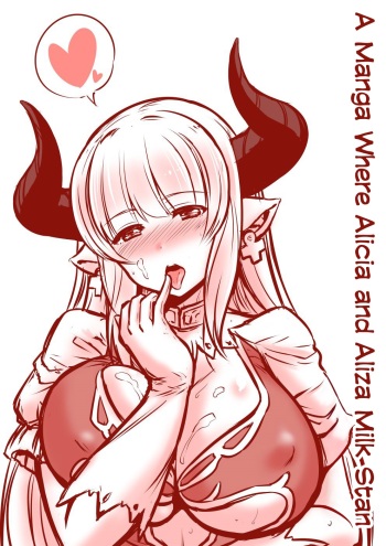 Alicia-san to Aliza-chan no Stan-kun Sakusei Manga | A Manga Where Alicia and Aliza Milks Stan cover