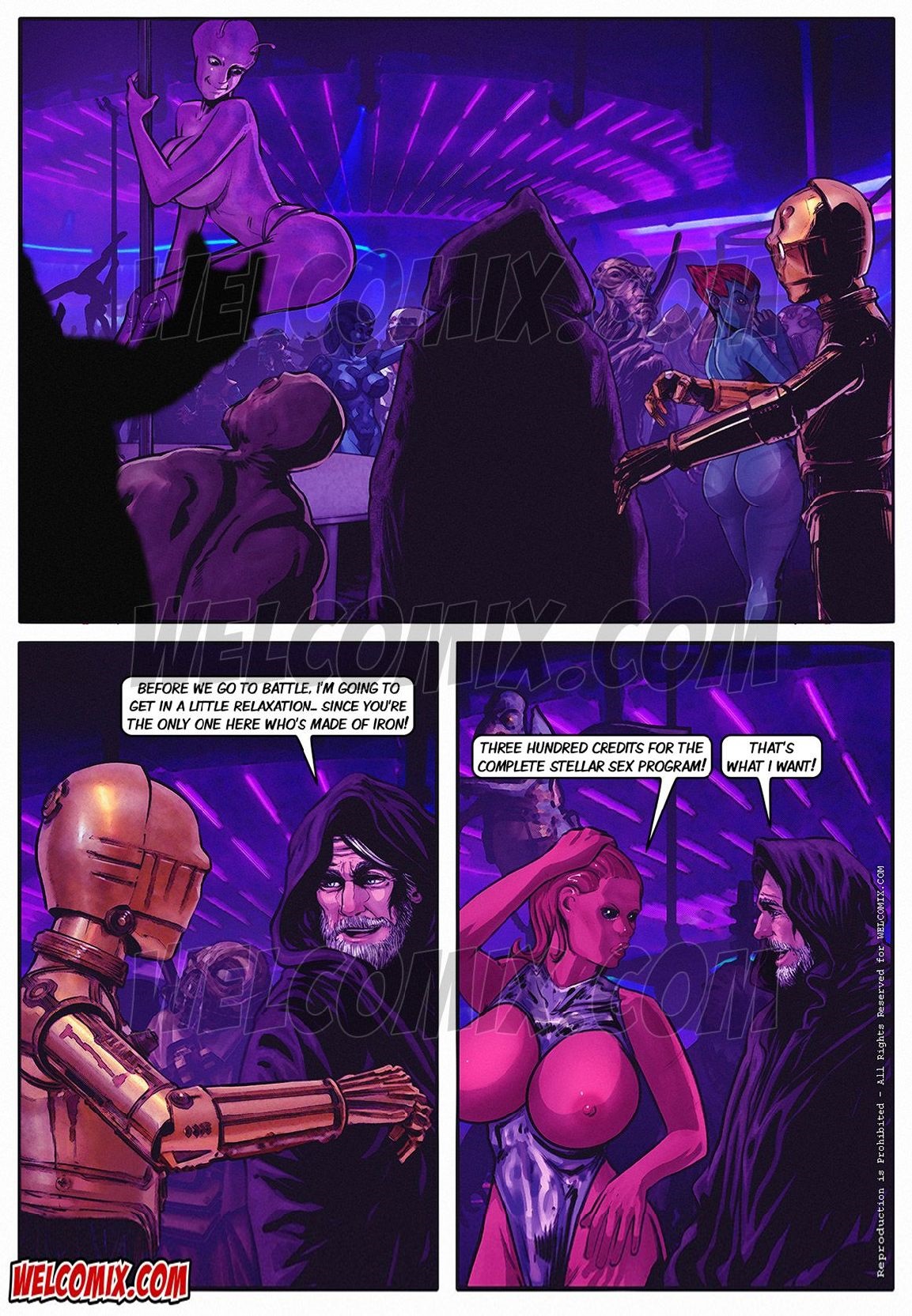 Blockbuster Comics   - 3 - Star Wars - english page 8 full