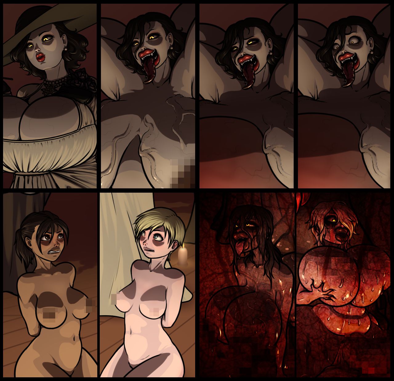 Dimitrescu's new daughters page 1 full