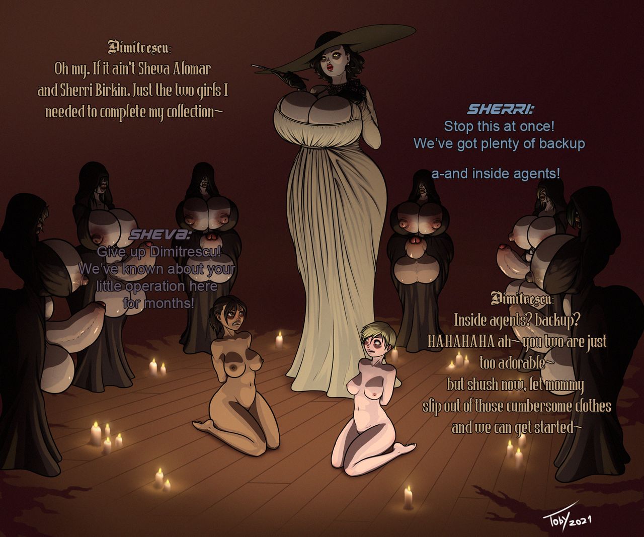 Dimitrescu's new daughters page 2 full