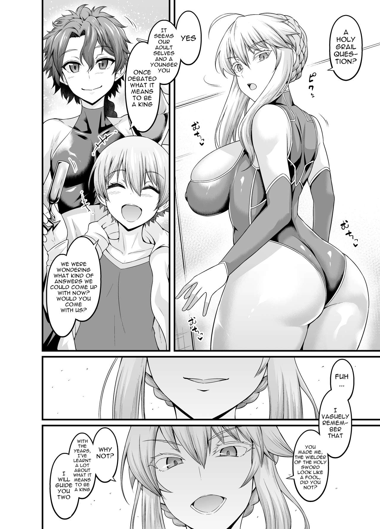 Artoria, Seihai Mondou Futatabi | Questioning Artoria Again About The Holy Grail page 1 full