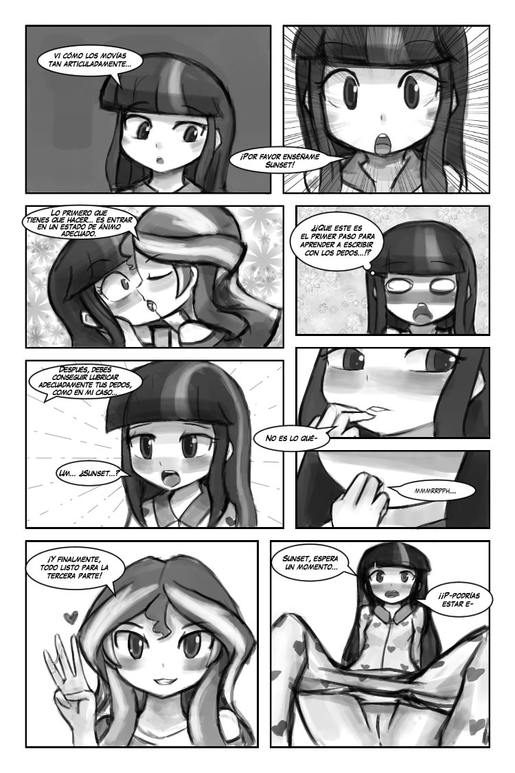 La Tecnica Digital de Sunset Shimmer page 4 full