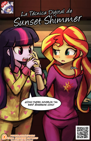 La Tecnica Digital de Sunset Shimmer cover