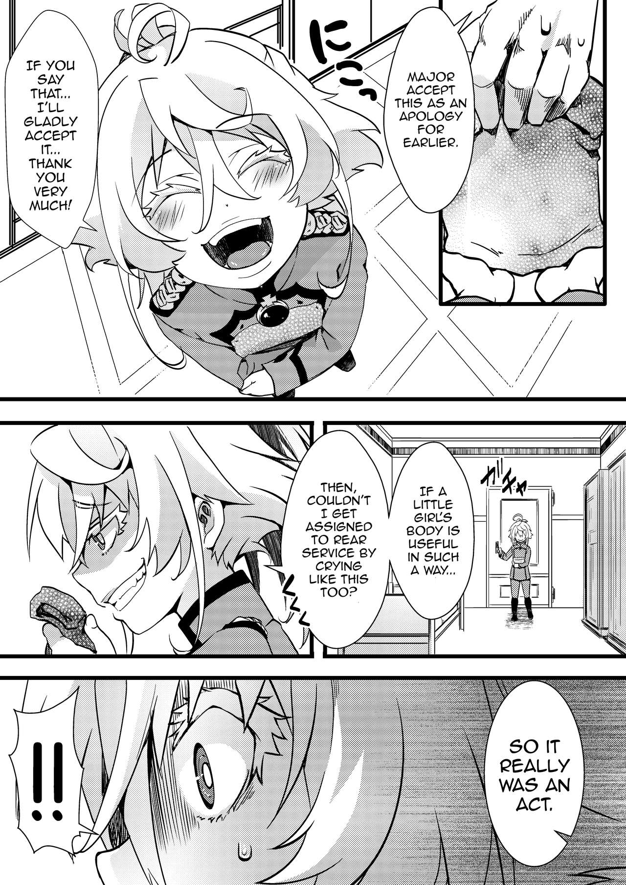 Tanya-chan ga rerugen-san ni shojo ubawa reru hanashi page 4 full