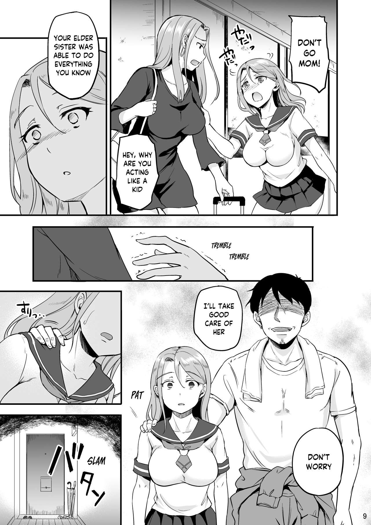 Russia-jin Half JK Shinjitsu Owaranu Gifu Rape page 8 full
